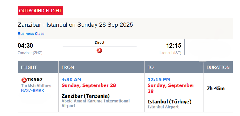 Outbound Flight - Screenshot