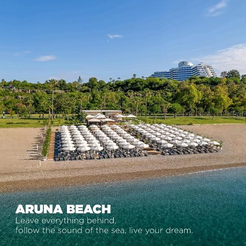 Rixos beach view