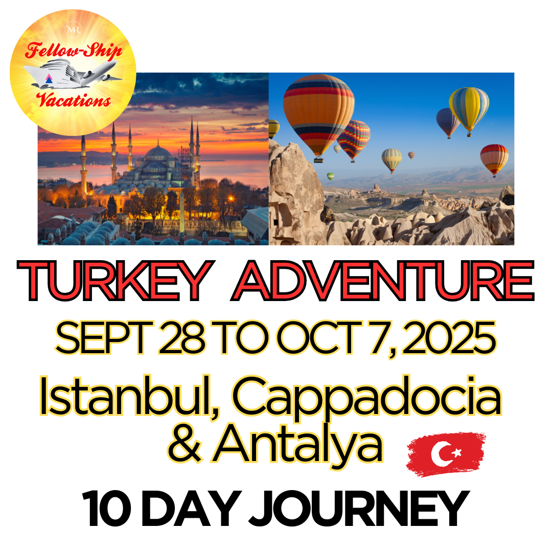 TURKEY ADVENTURE ITINERARY AND PRICING LIMITED TO 25 GUESTS