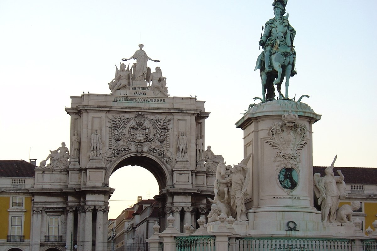 Final Lisbon city view