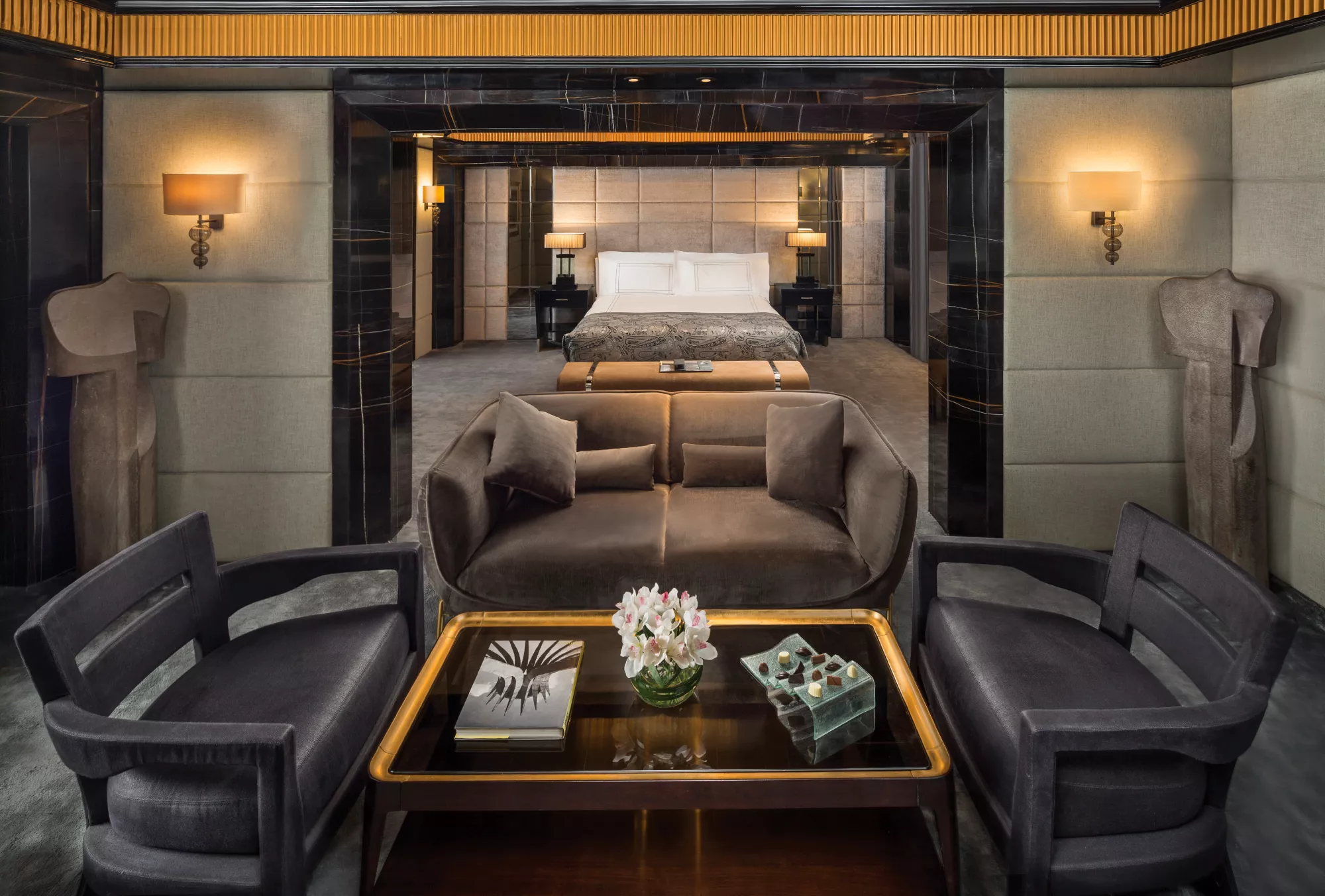 Fairmont Nile City lobby lounge