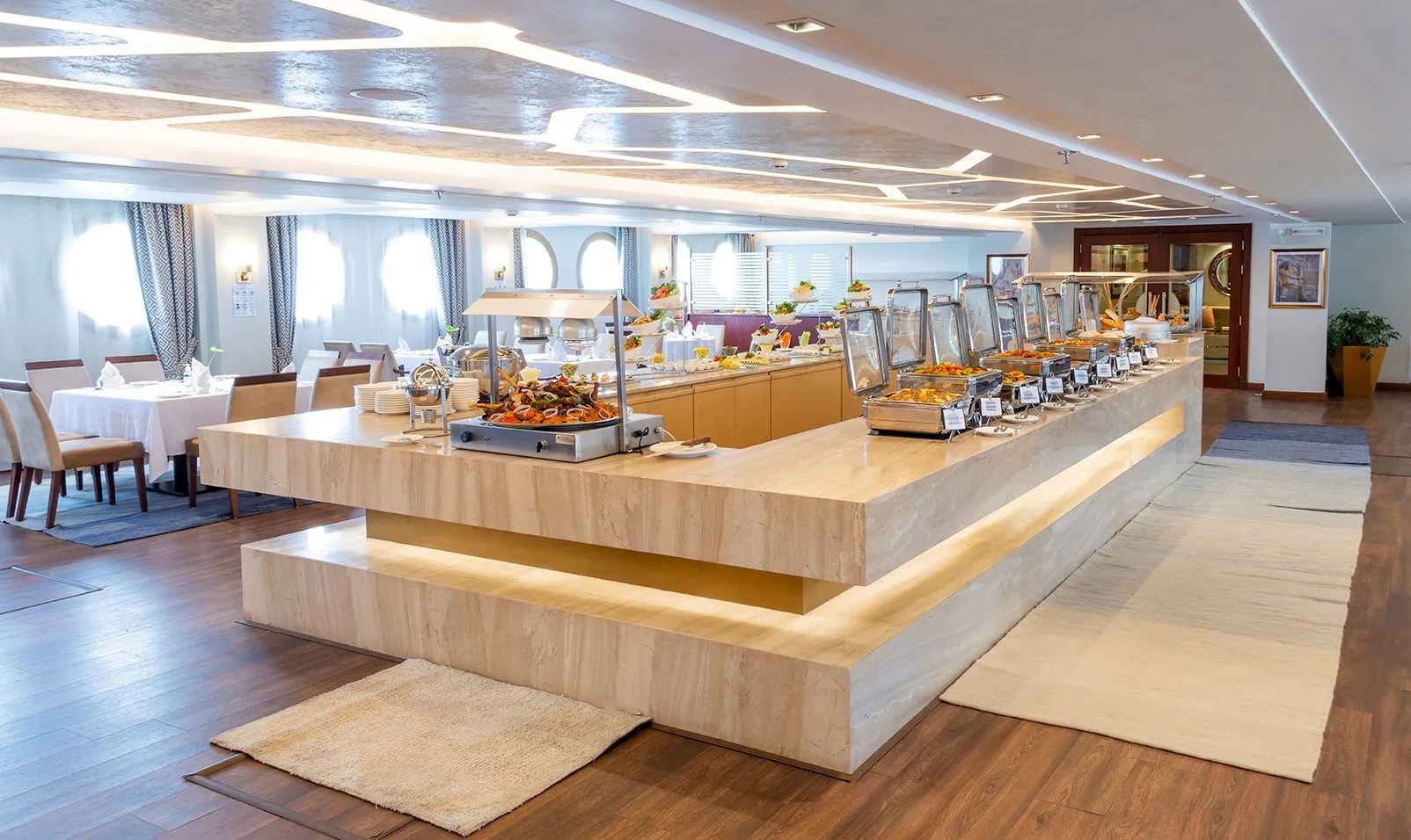 Restaurant on the Sonesta Sun Goddess