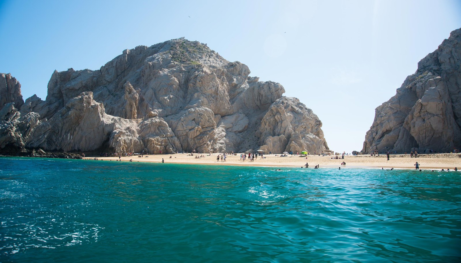 Lover's Beach seen from the water, Cabo San Lucas